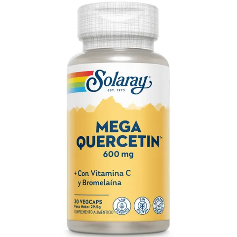 Solaray Small Mega Quercitin 30 Capsules – image 1