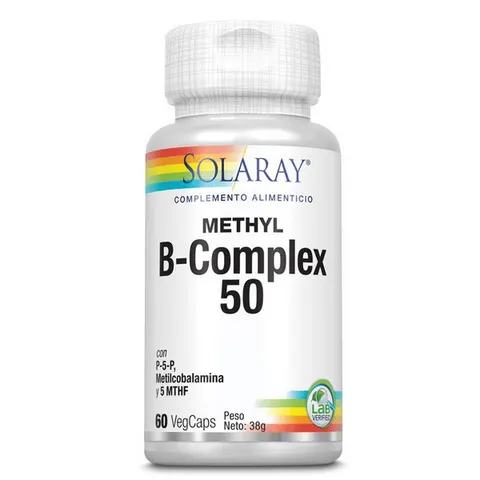 Solaray methyl b-complex 50 (coenzima) 60cap. – imagen 1