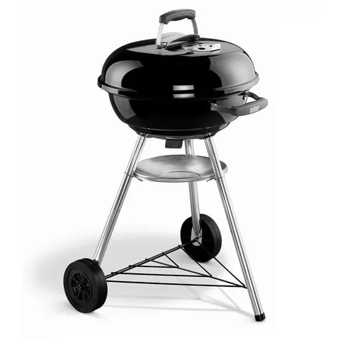 Weber Compact Kettle Barbecue A Carbone 47 Cm-nero – immagine 1