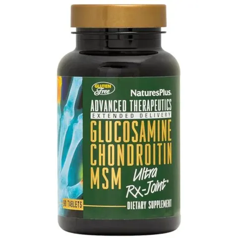Natures Plus Glucosamine Chondroitin MSM 90 Comprimés - Pot 90 comprimés – image 1