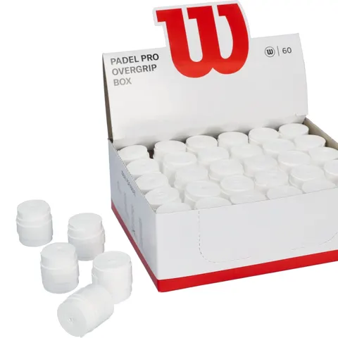 Caja Overgrip Wilson Pro Overgrip Padel Blanco – imagen 1