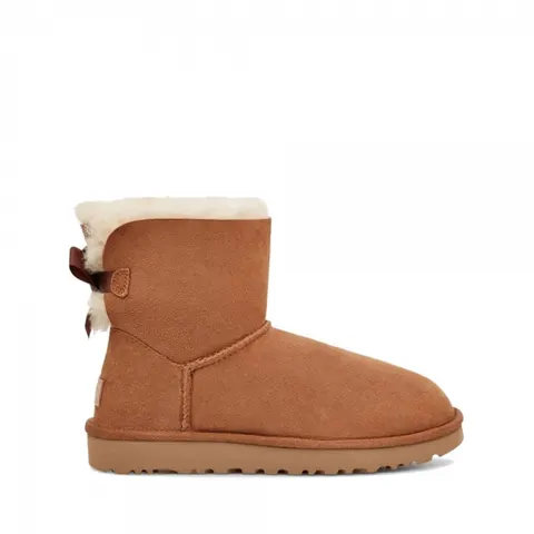 Ugg Bota Mini Bailey Bow II Chestnut - - 37 Marrón- Ref. – Marrón 37 – imagen 1