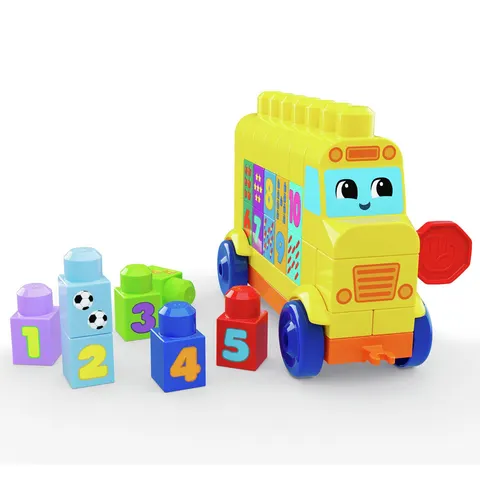 Mega Bloks Build & Count Bus Block Toy – image 1