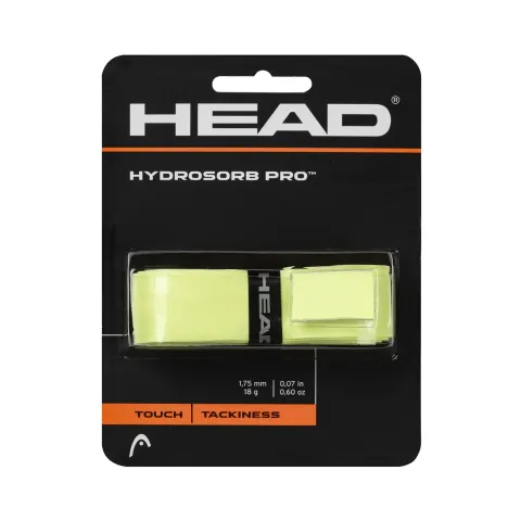 Blister 1ud. Overgrip Head Hydrosorb Pro Amarillo – imagen 1