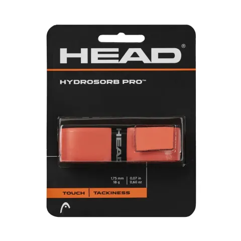 Blister 1ud. Overgrip Head Hydrosorb Pro Naranja – imagen 1