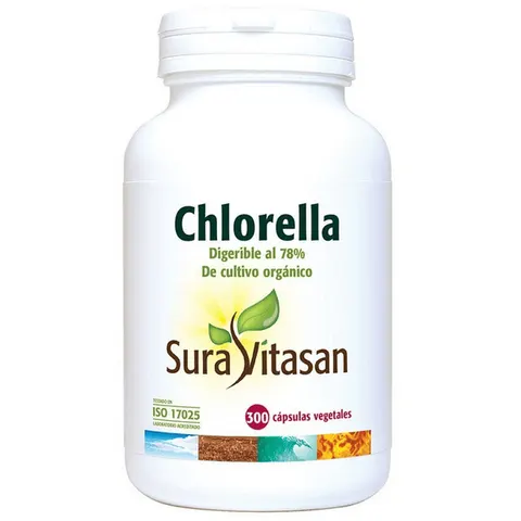Sura Vitasan Chlorella 300 cápsulas – imagen 1