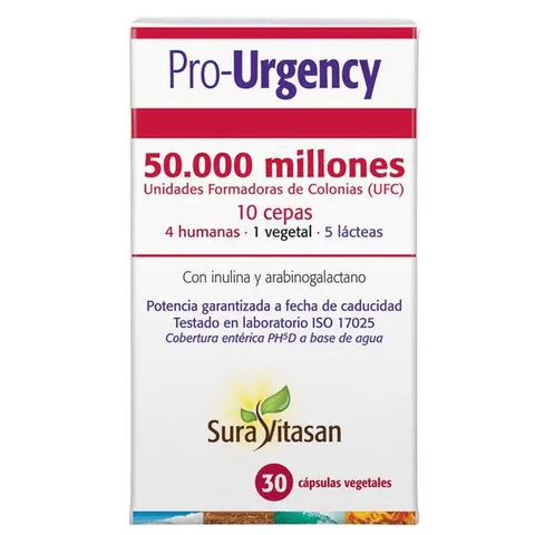 Sura Vitasan Pro-Urgency 30 VCaps – imagen 1