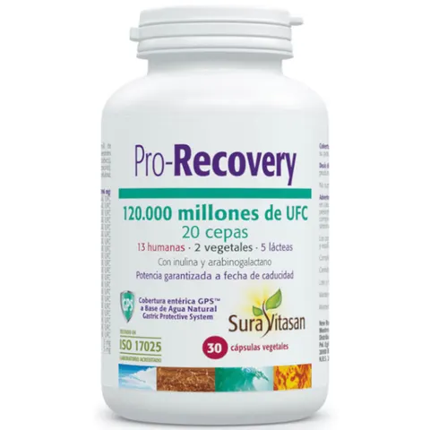 Sura Vitasan Pro-Revovery 30 VCaps – imagen 1