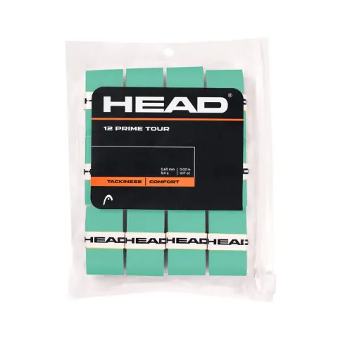 Bolsa 12 Uds. Overgrip Head Prime Tour Verde – imagen 1