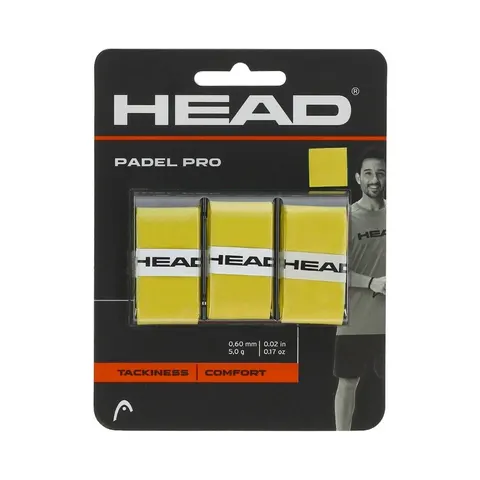 Overgrip Head Padel Pro 3 Pcs 285111 Yw – Amarillo – imagen 1