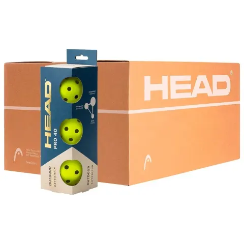 Bote De 3 Bolas Pickleball Head Championship 40 – imagen 1