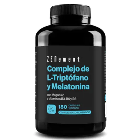 Zenement L-Triptófano Melatonina 180vcaps – imagen 1