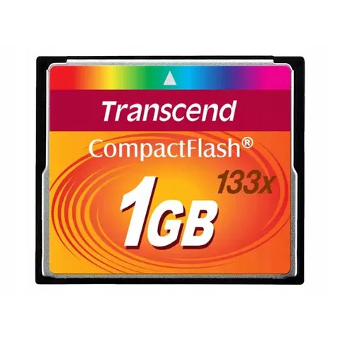 TRANSCEND TS1GCF133 - CF memory card, 1 GB, 133 – image 1