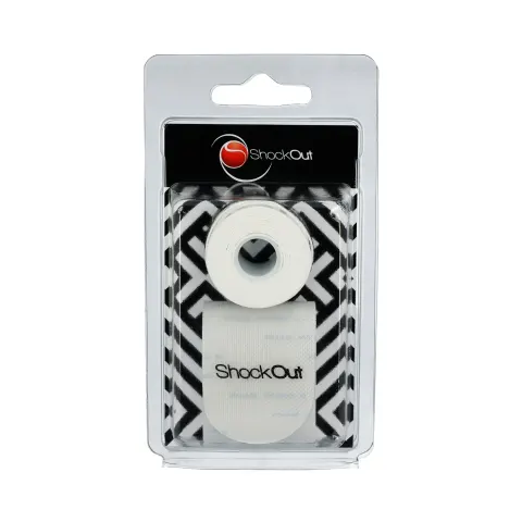 Protector y Overgrip Shockout 100-0062 – Blanco – imagen 1