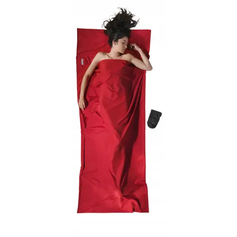 Cocoon TravelSheet - Lakenzak - Microfiber - Cranberry – afbeelding 1