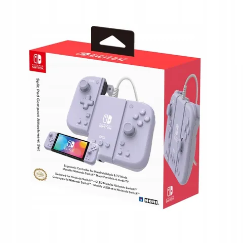 HORI Split Pad Compact Attachment Set for Nintendo Switch - Lavender – image 1