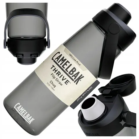 Camelbak Thrive Chug 600ml, grau – CHARCOAL 600ml – Bild 1
