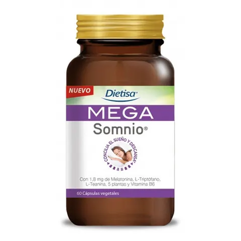 Dietisa Mega Somnio 60 Cápsulas – imagen 1