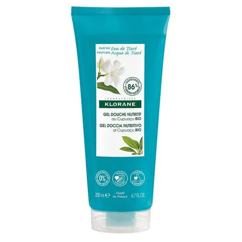 Klorane Huid Eau de Tiaré Gel Douche Nutritif – afbeelding 1