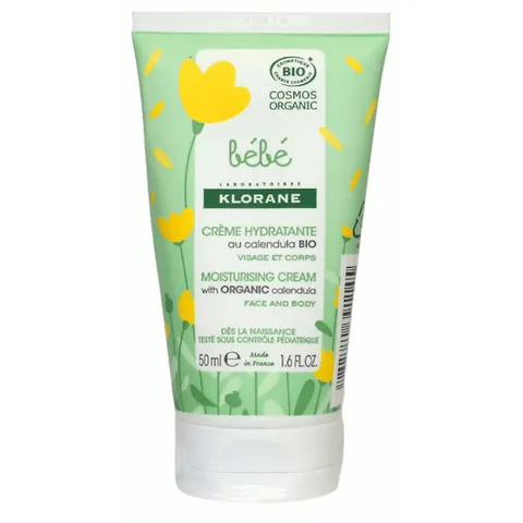 Klorane Bébé Crema Hidratante Bio 50 ml – imagen 1