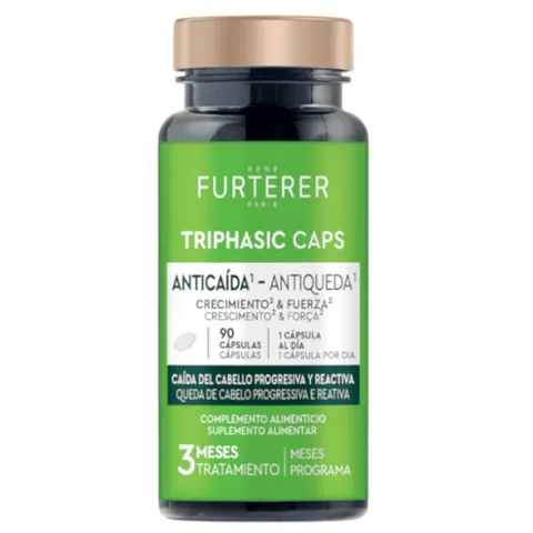 Rene Furterer Triphasic Caps Anticaída 90 Cápsulas – imagen 1