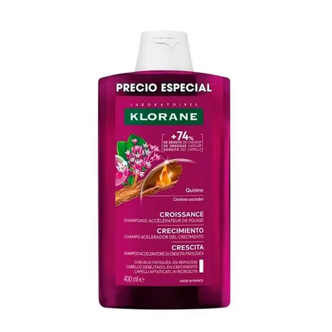Klorane Quinine Crescimiento Shampoo 200ml – imagen 1