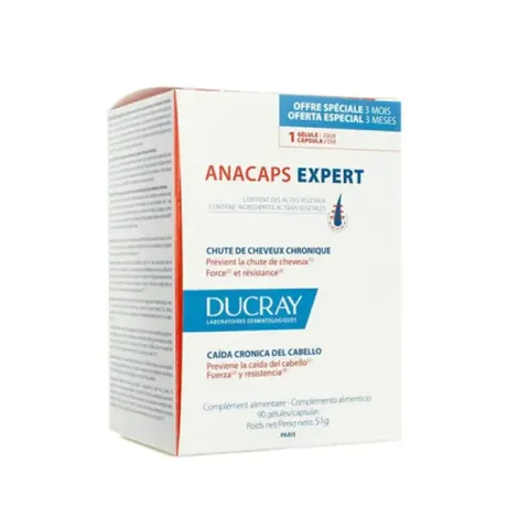 Ducray Anacaps Expert 3x30 Cápsulas – imagen 1