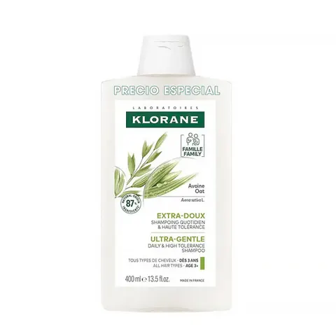 Klorane Shampoing doux au lait d’avoine – image 1