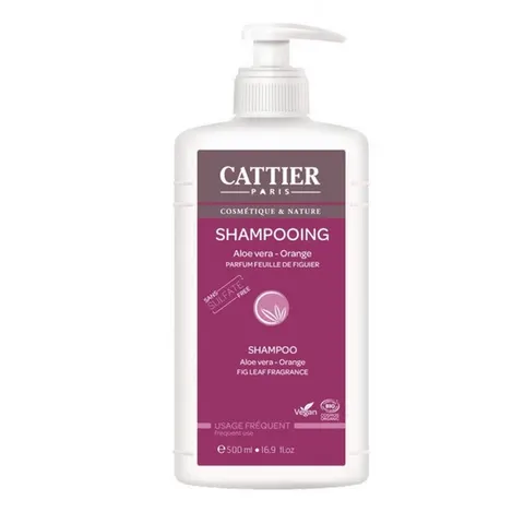 Cattier Orangen-Aloe-Vera-Shampoo 500 ml – Bild 1