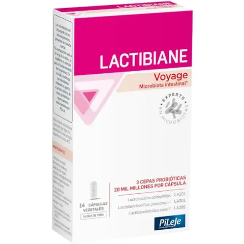 Lactibiane Viaje 14 cáps – imagen 1