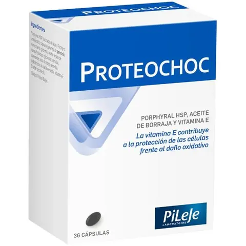 Pileje Proteochoc 36 Cápsulas – imagen 1