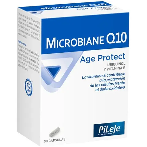 Pileje Microbiane Q10 Age Protect 30 Cápsulas – imagen 1