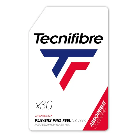 Pack 30 Overgrips Tecnifibre Players Pro Feel – Blanco – imagen 1