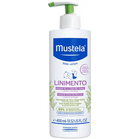 Mustela BEBÉ-NIÑO linimento 400 ml – imagen 1