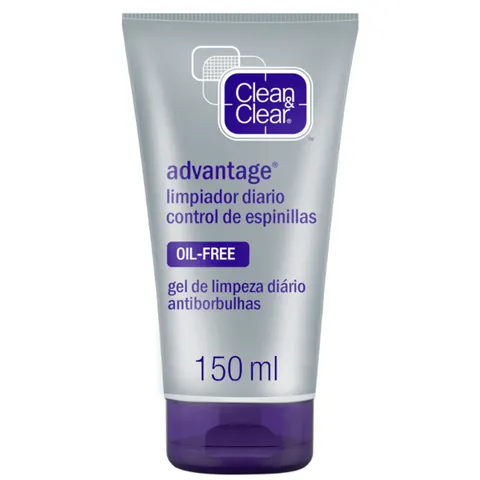 Clean & Clear Advantage gel limpiador 150 ml – imagen 1