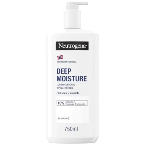 Neutrogena Deep Moisturizing Sensitive Body Lotion 750mL – immagine 1