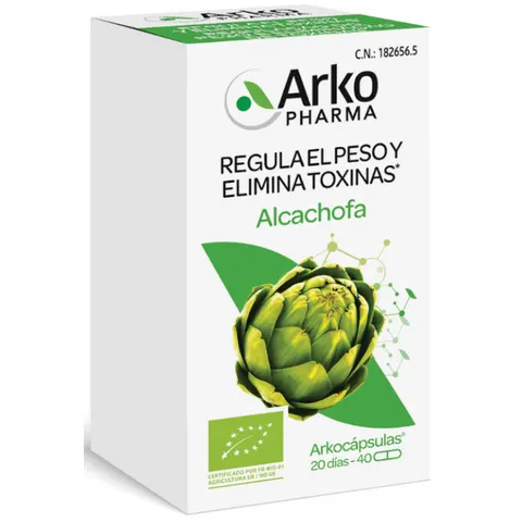 Arkopharma Arkocápsulas Organic Artichoke 40 Capsules – image 1