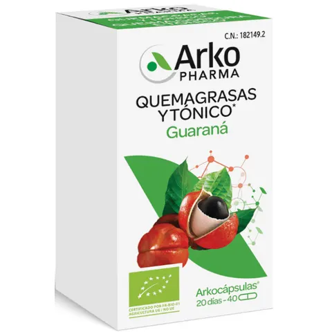 Arkopharma Arkocápsulas Guarana Bio 40 Capsules – image 1