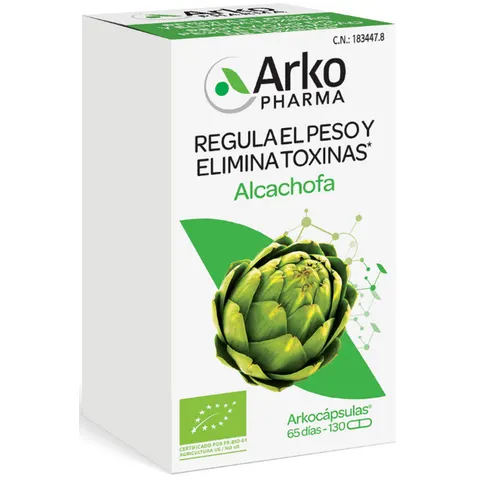 Arkopharma Arkocápsulas Alcachofa Bio 130 Cápsulas – imagen 1