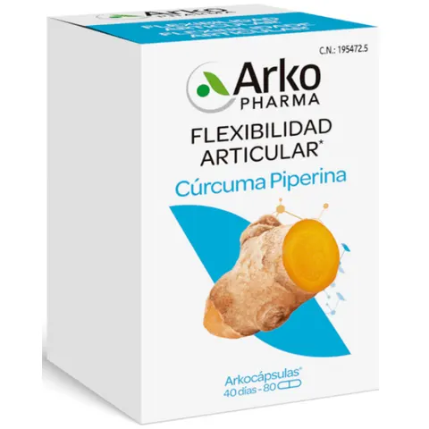 Arkopharma curcuma 80arkocapsulas. bio – imagen 1