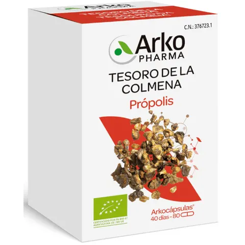 Arkopharma Arkocápsulas Própolis Bio Cápsulas x80 – imagen 1