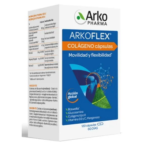 Arkopharma Arkoflex Colágeno 120 Cápsulas – imagen 1