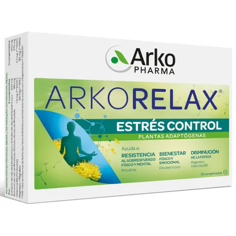 Arkopharma Arkorelax Estrés Control 30 Comprimidos – imagen 1