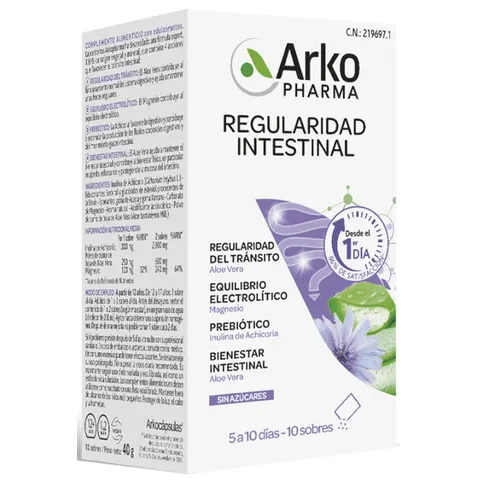 Arkopharma Tránsito Intestinal x10 Sobres – imagen 1