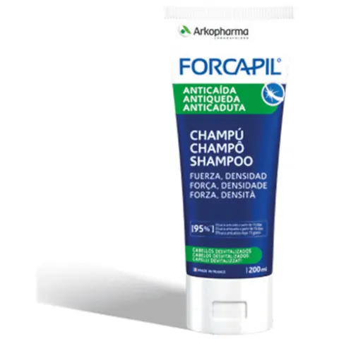 Forcapil Anticaída Champú 200ml Arkopharma – imagen 1