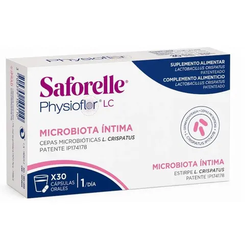 Saforelle PhysioFlor LC x30 Cápsulas – imagen 1