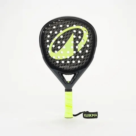 Decathlon Padel Racket PR Power Light - Black/Grey/Yellow – image 1