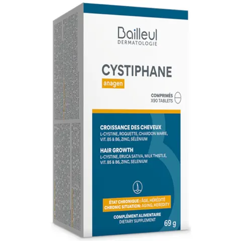 Cystiphane Anagen 90 Comprimidos – imagen 1
