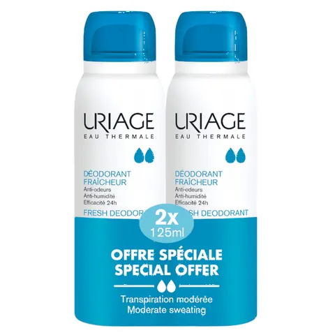 Uriage Fresh Deodorant Spray, Sensitive Skin – immagine 1