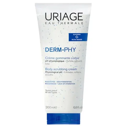Uriage Derm-Phy Crema Exfoliante Corporal 200 ml – imagen 1
